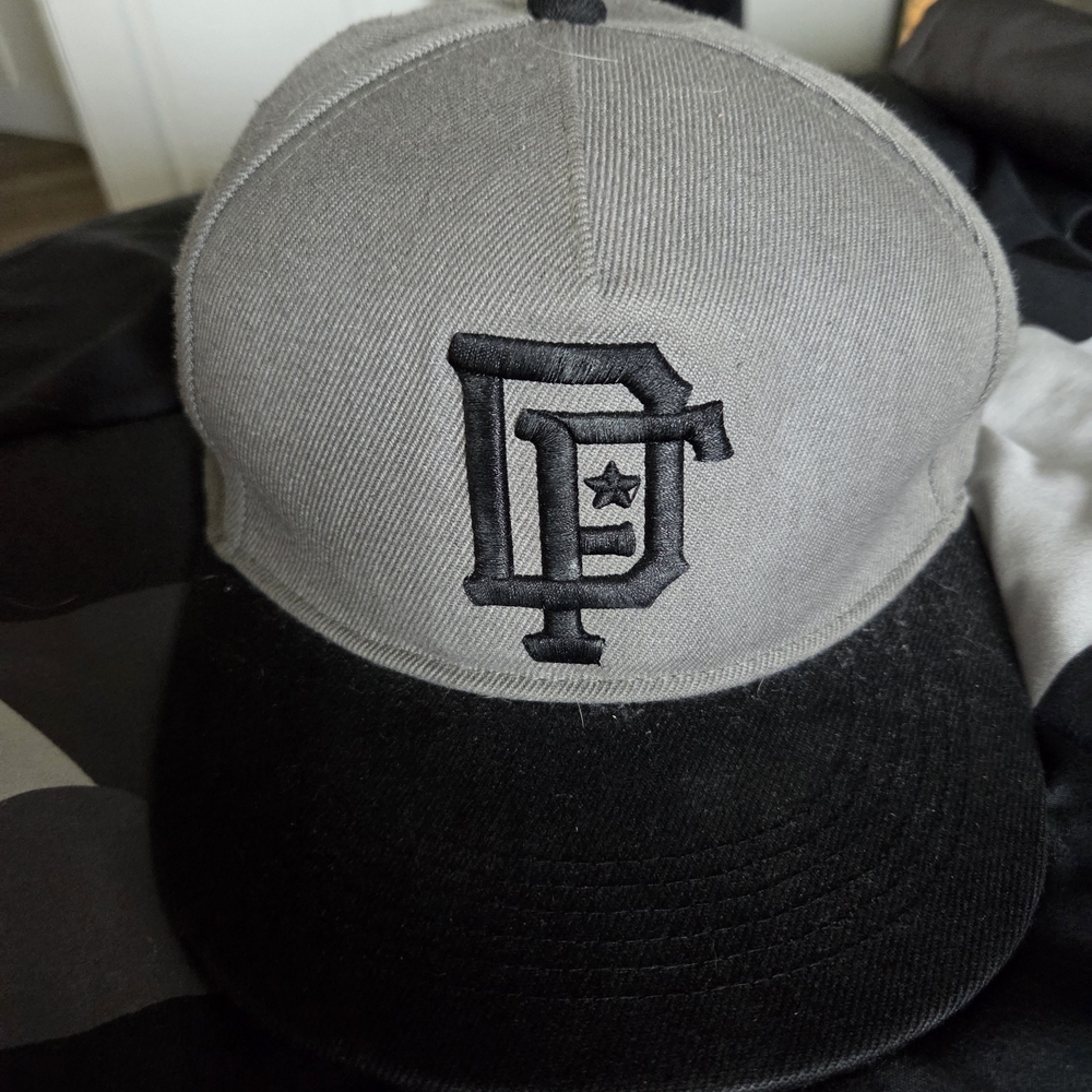 DIXXON Gray and Black Logo Cap